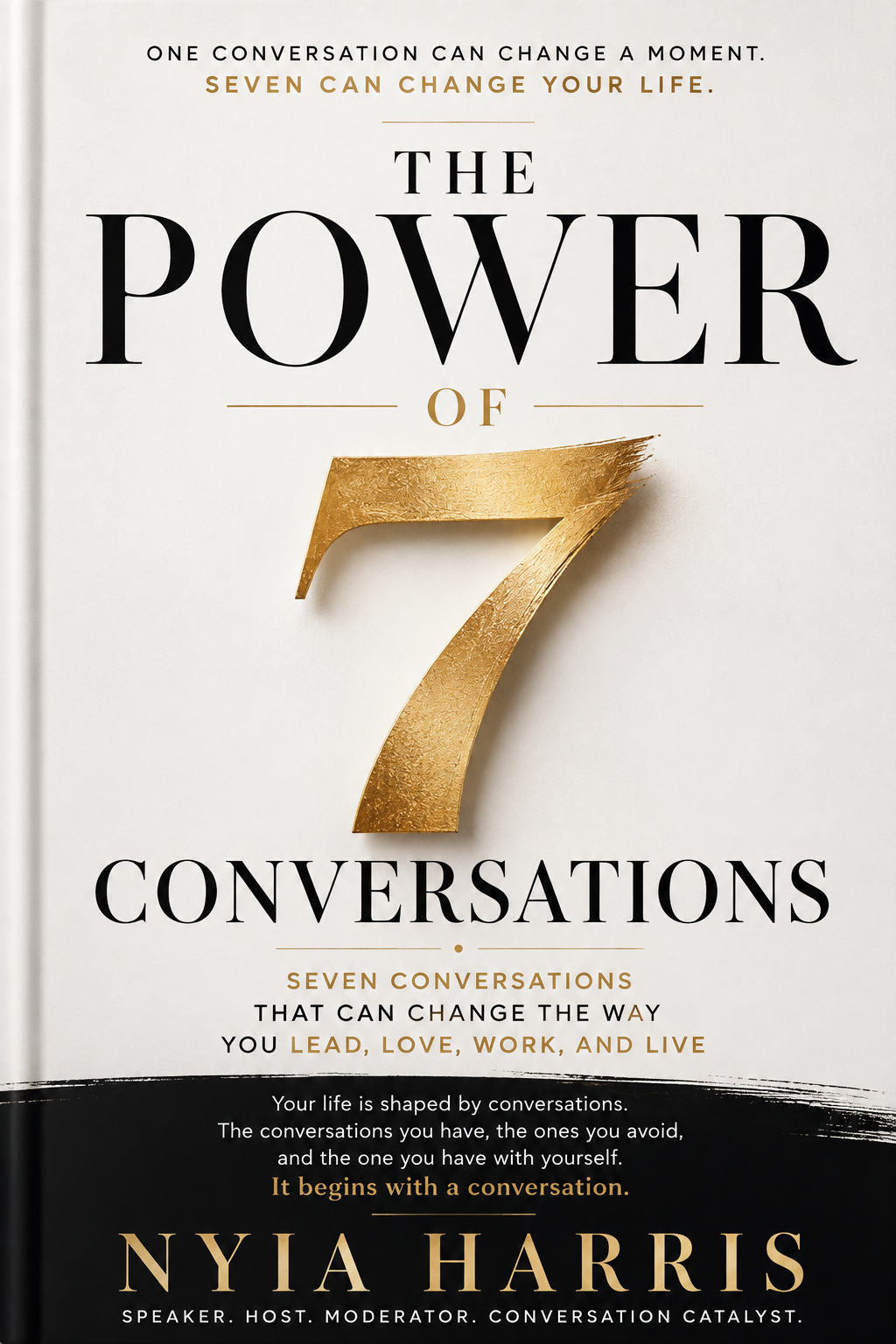 The Power of 7 Conversations book cover by Nyia Harris